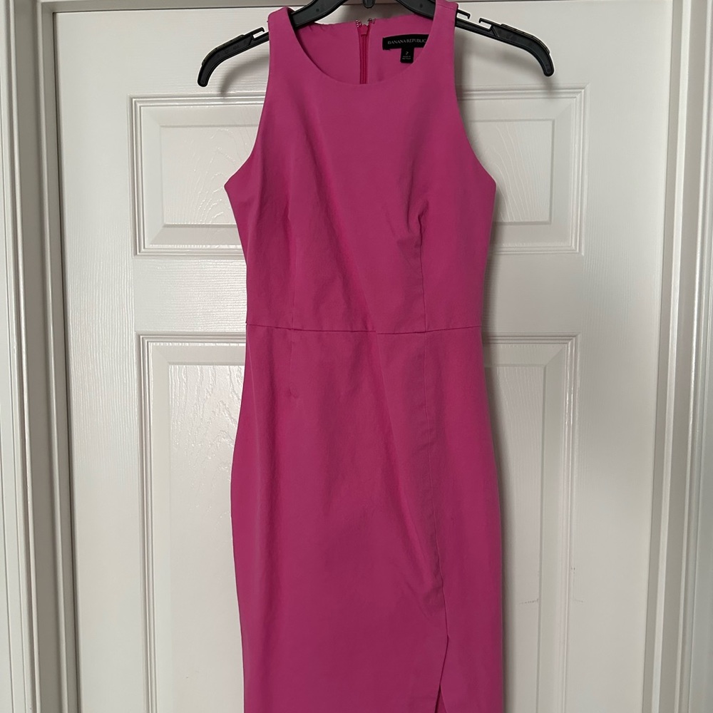 Banana republic pink dress
